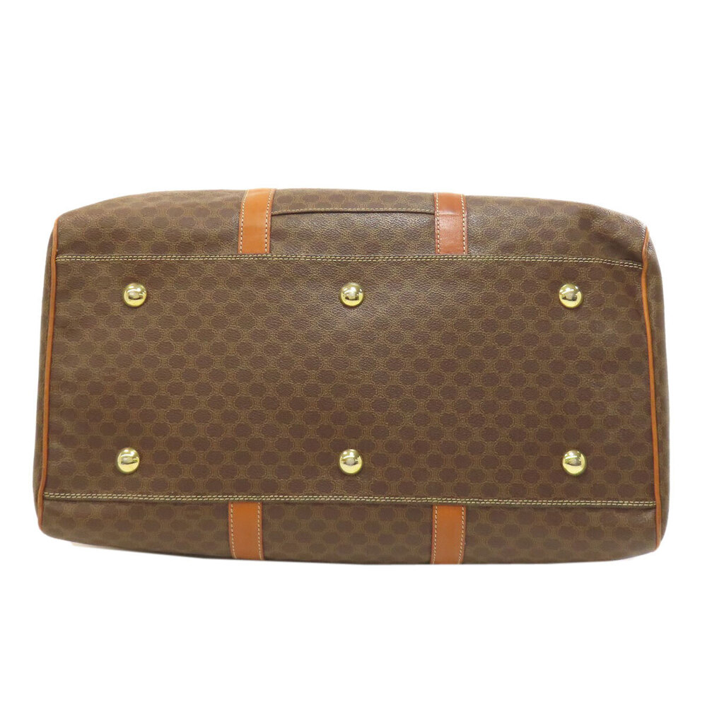 Celine Macadam Boston Leather Brown Boston bag - Picture 4 of 11